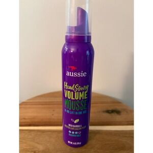 Aussie Head Strong Volume Mousse Bamboo Australian Kakadu Plum Level 3 Hold New